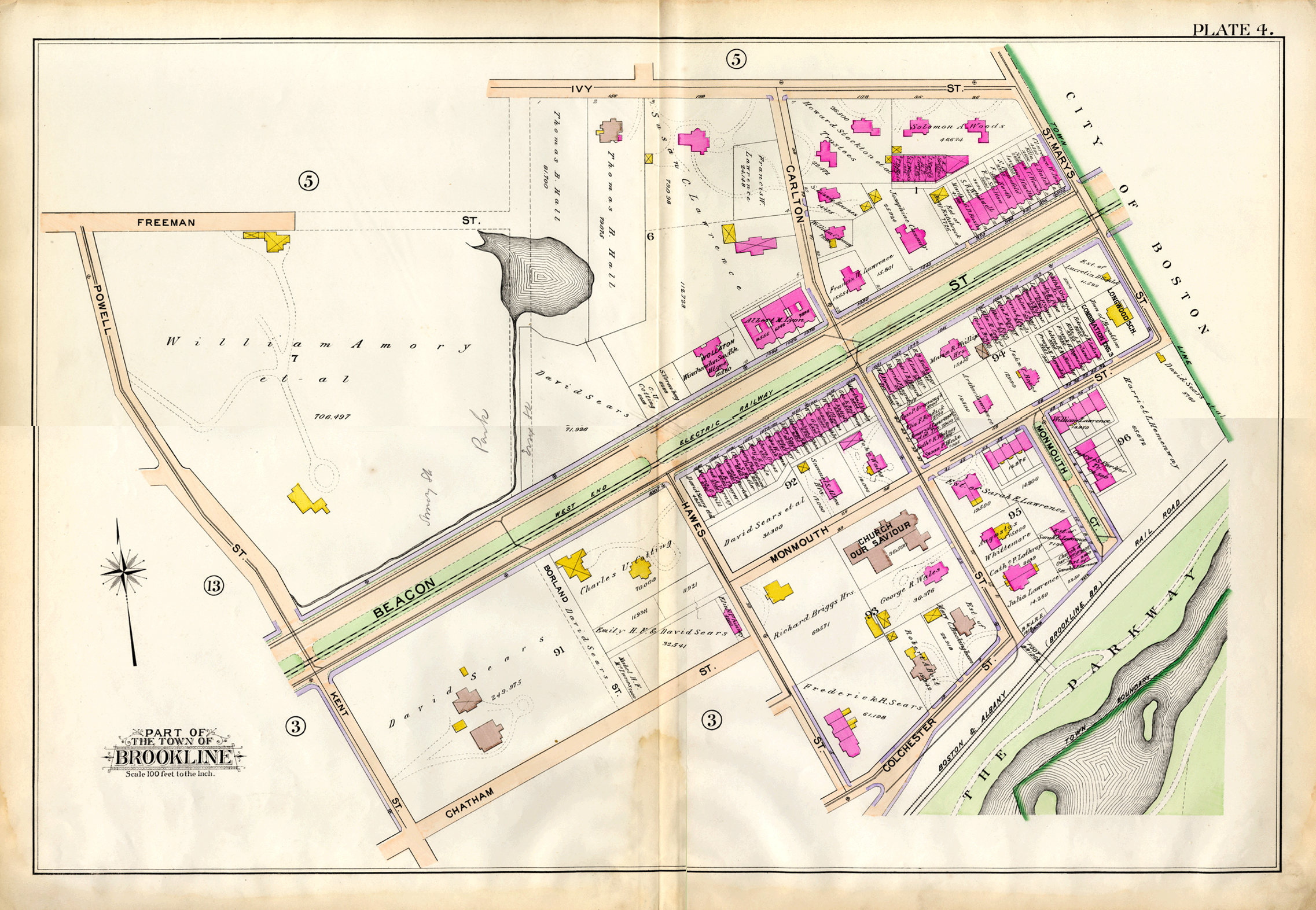 Plate 4, 1897 Atlas