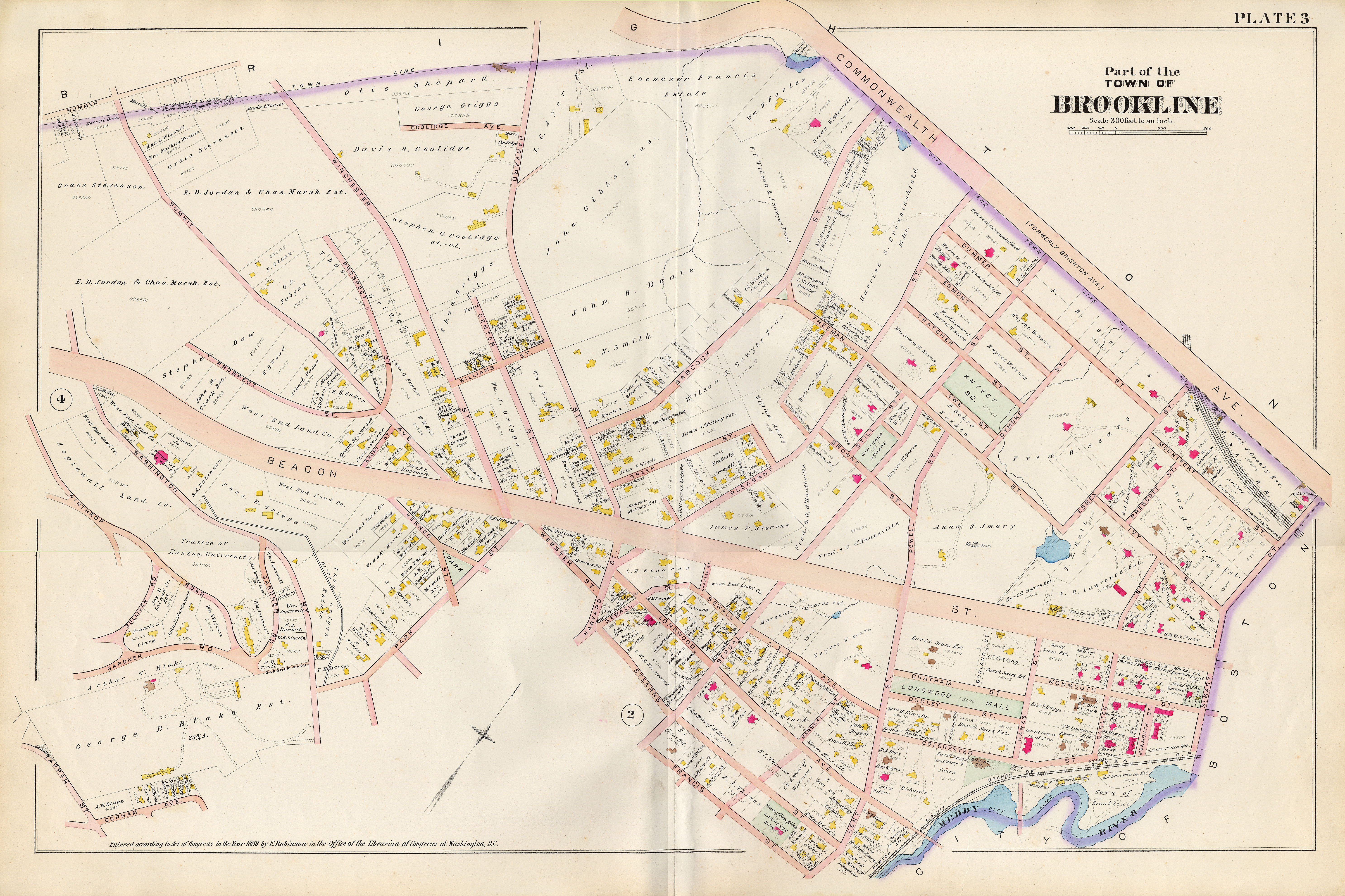 1888 Atlas Plate 3