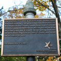 Underground RR Plaque