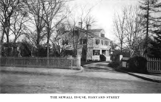 The Sewall House, Harvard street