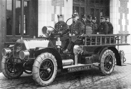 Knox chemical and hose wagon